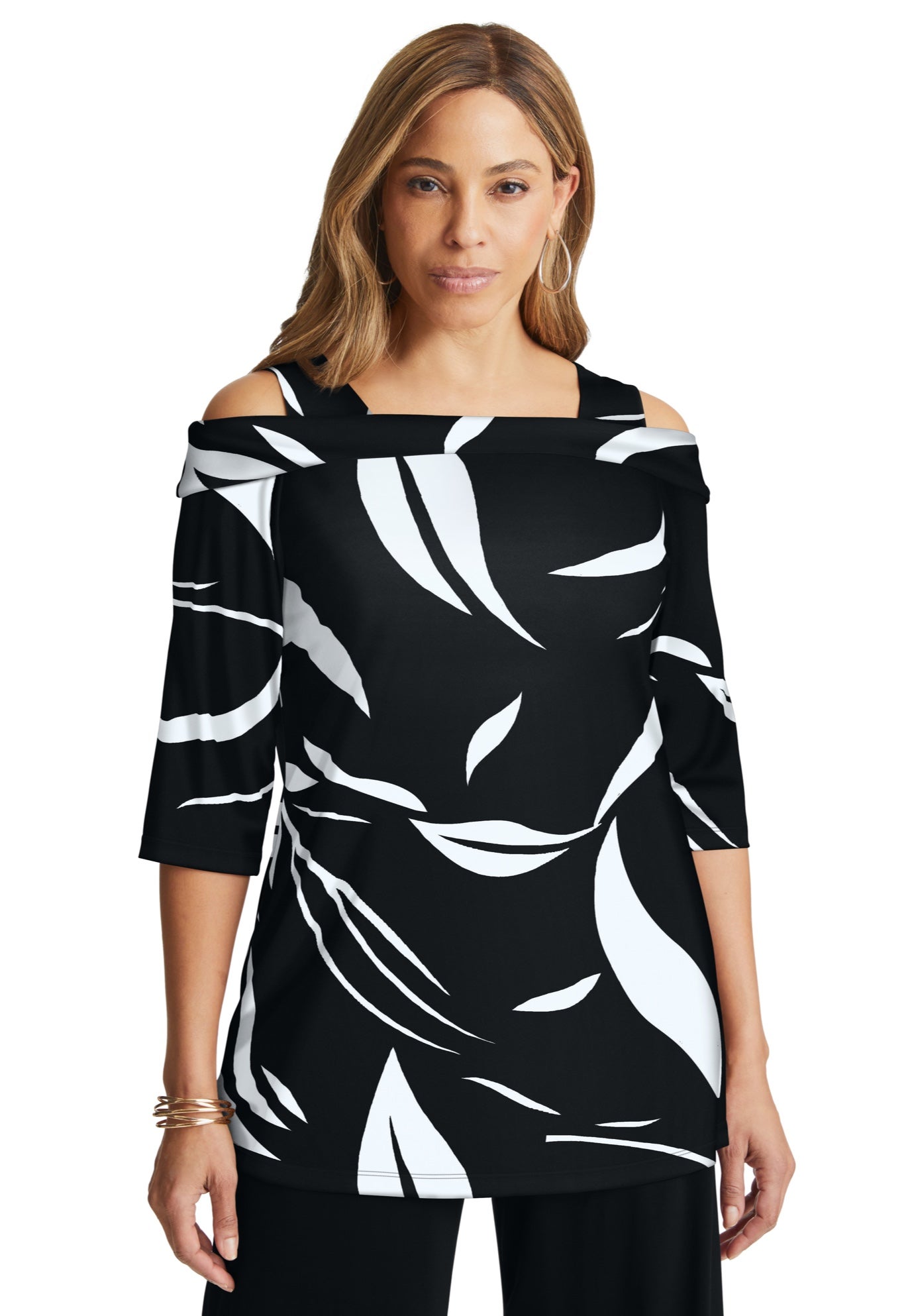 Cold Shoulder Top image number 0