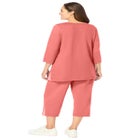 2-Piece Striped French Terry Set image number null