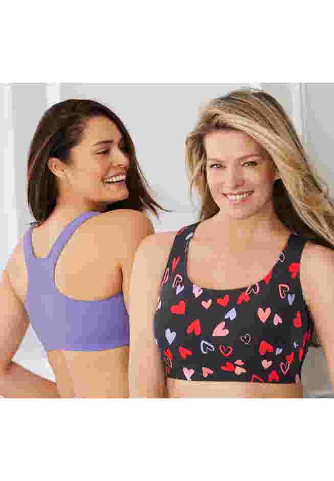 Wireless Sport Bra 2-Pack image number 3