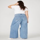 The Yvette Rigid Wide Leg  Jean image number null