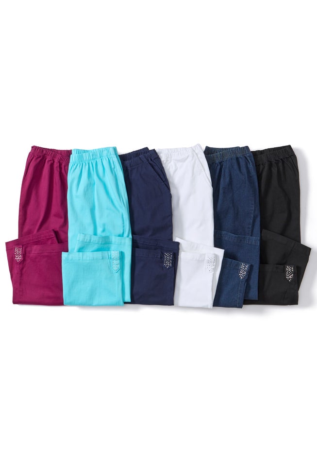 Everyday Capri with Sparkle Hem image number 6