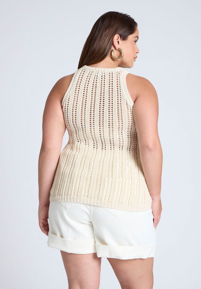 Crochet Knitted Tank image number 1