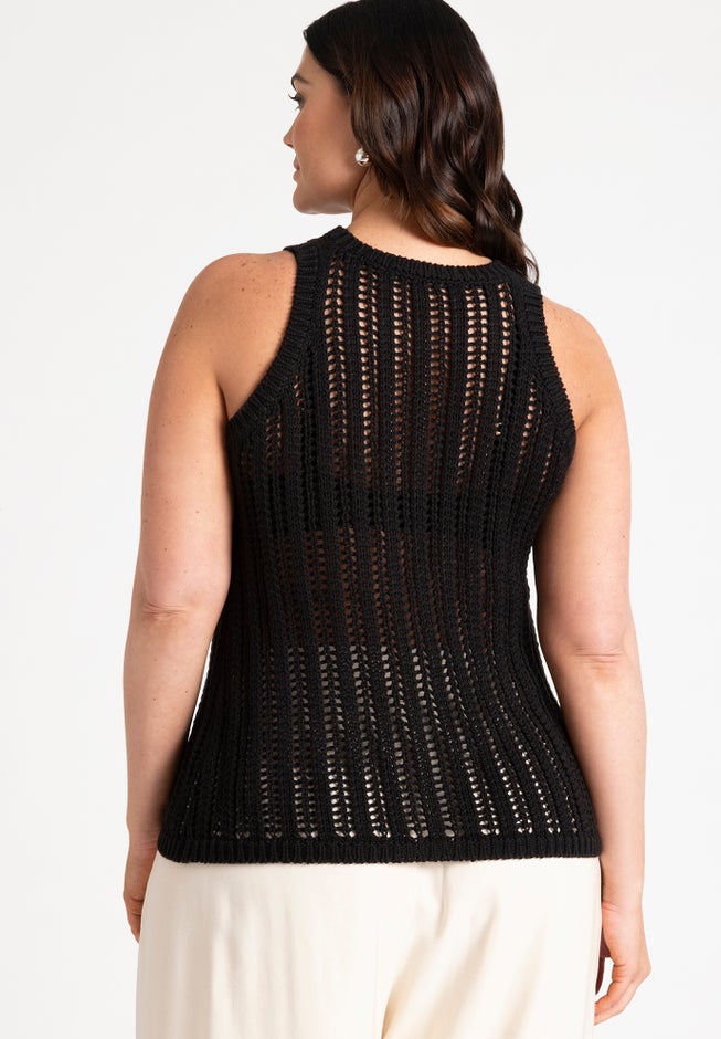Crochet Knitted Tank image number 1