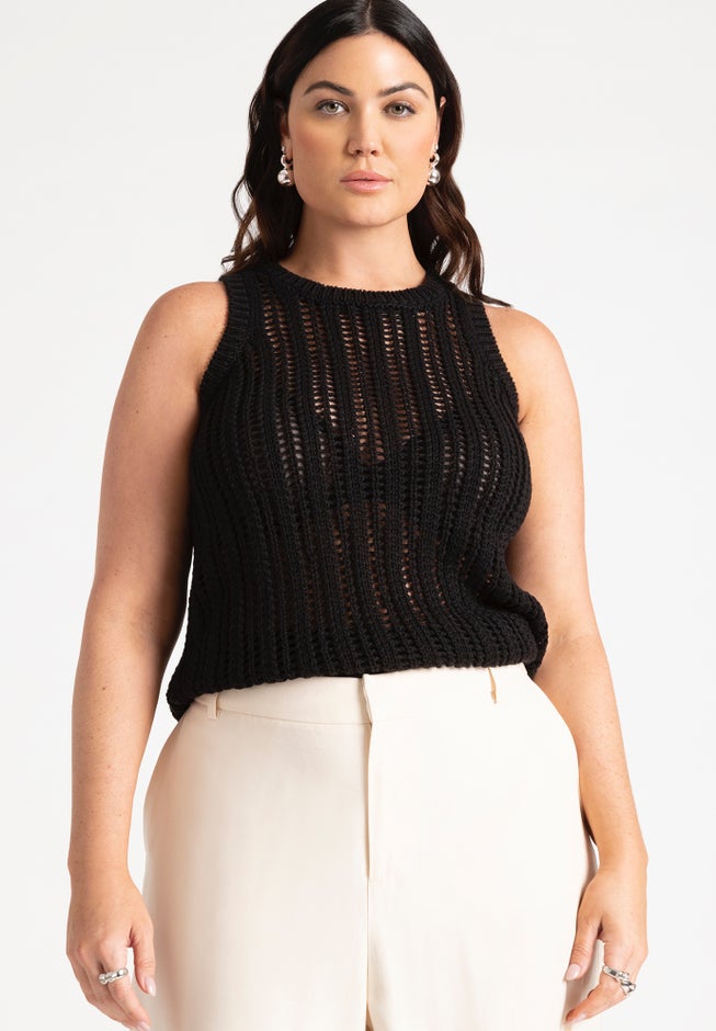 Crochet Knitted Tank image number 0