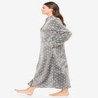Plush Zip-Front Robe image number null