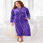 Plush Zip-Front Robe image number 3
