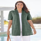 Lightweight Open Front Cardigan image number null