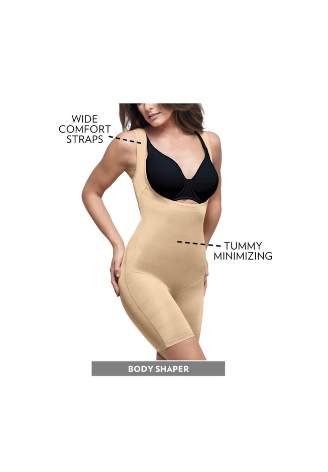 Power Shaper Firm Control Wear-Your-Own-Bra Body Shaper image number 2