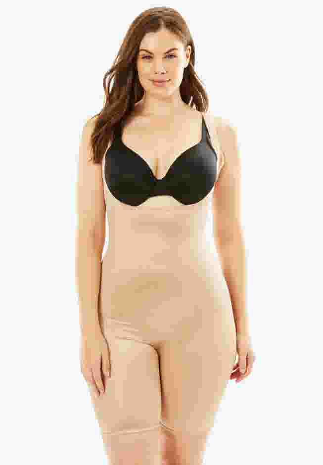 Power Shaper Firm Control Wear-Your-Own-Bra Body Shaper image number 0