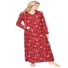 Long Printed Sleep Shirt image number 0
