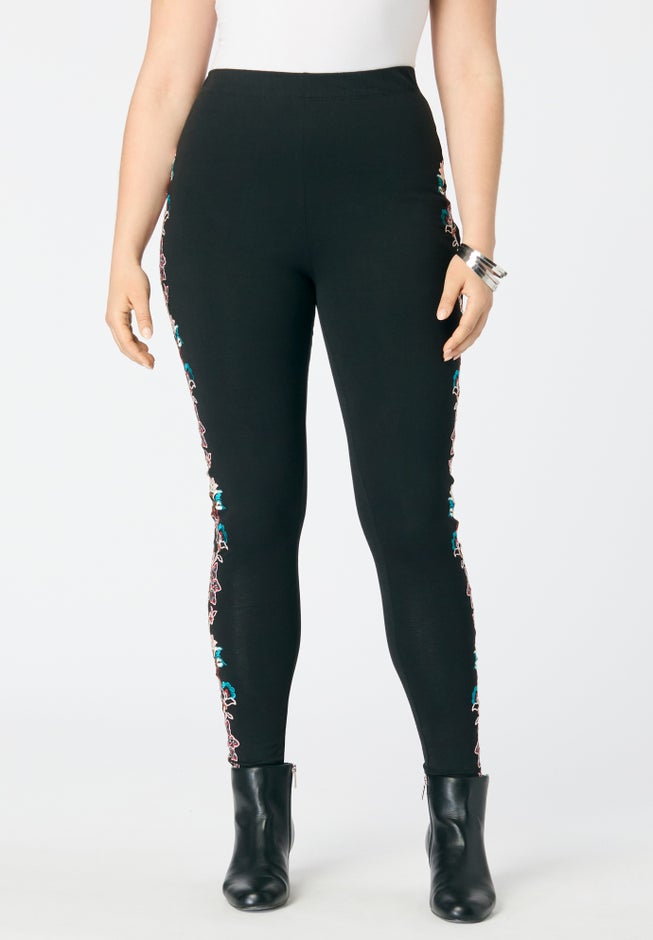 Side Embellished Legging image number 0