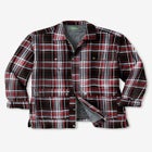 Flannel Full Zip Snap Closure Renegade Shirt Jacket image number null