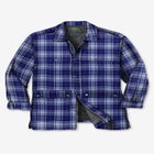 Flannel Full Zip Snap Closure Renegade Shirt Jacket image number null