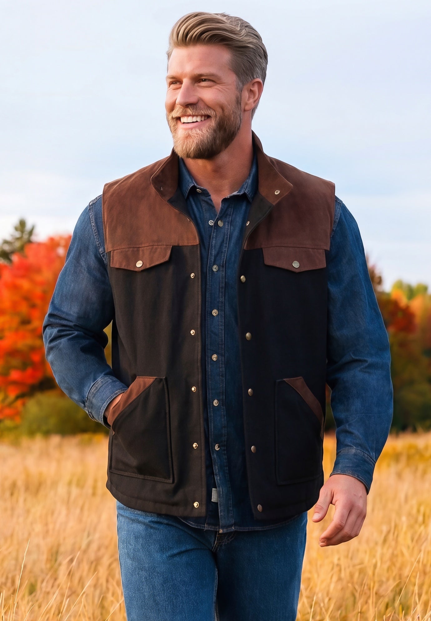 Multi-Pocket Vest image number 0