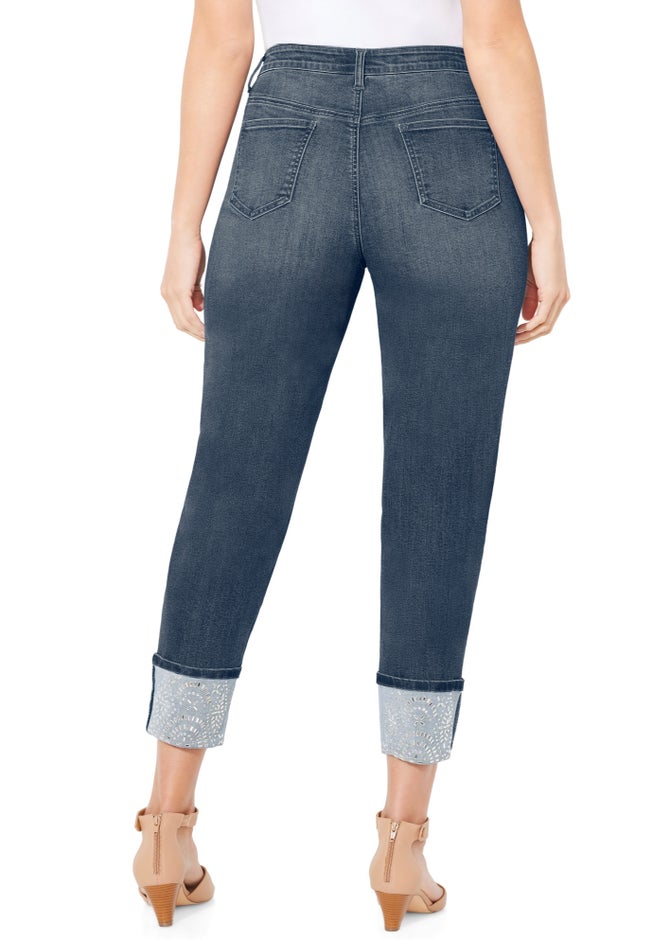 Shimmer Cuff Jean image number 1