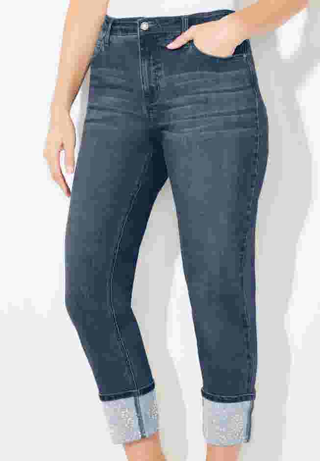 Shimmer Cuff Jean image number 3