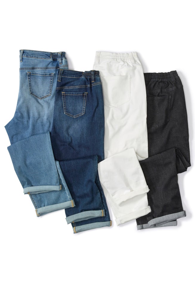 Girlfriend Roll Cuff Jean image number 3