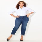 Girlfriend Roll Cuff Jean image number null