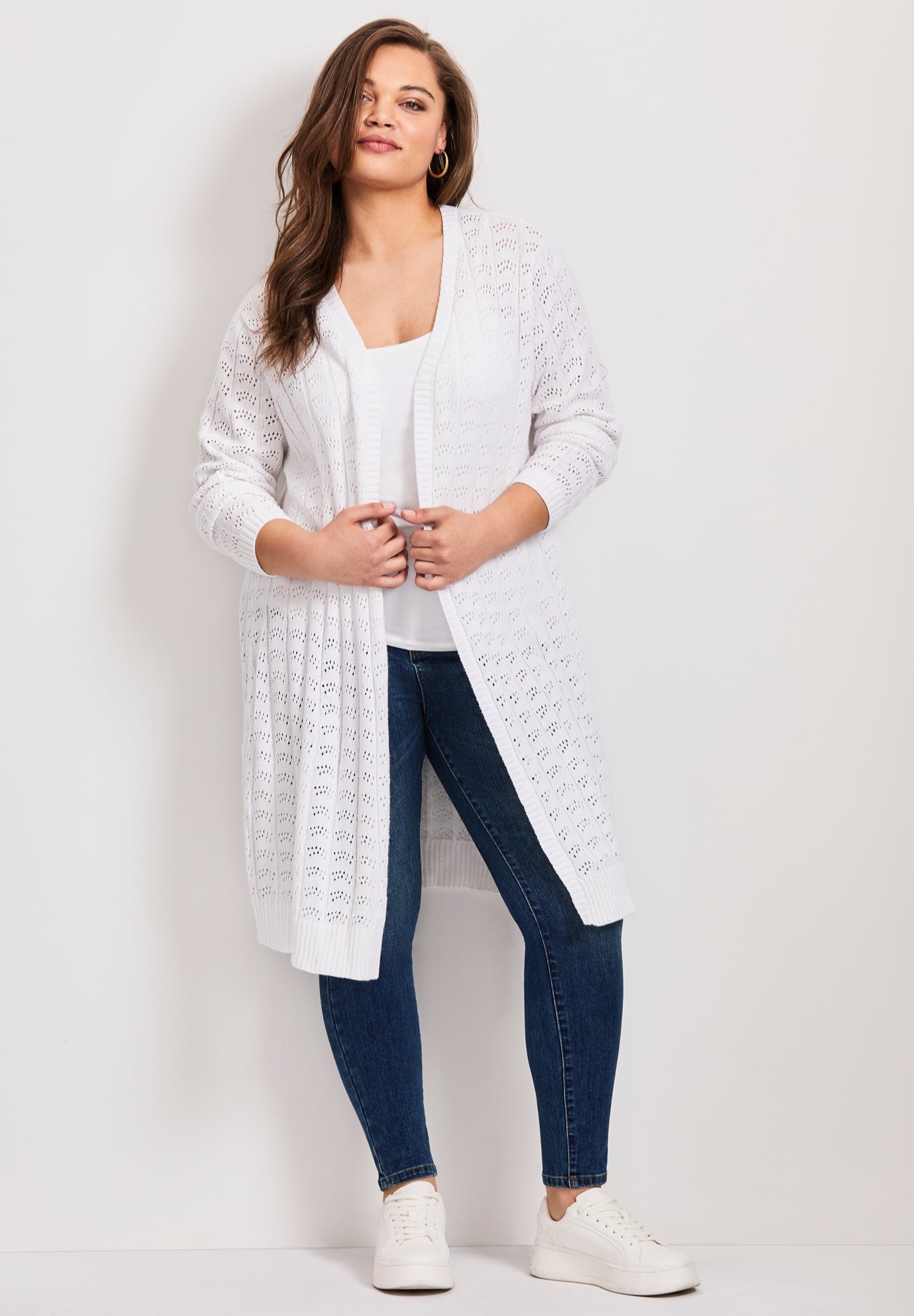 Pointelle Duster image number 0