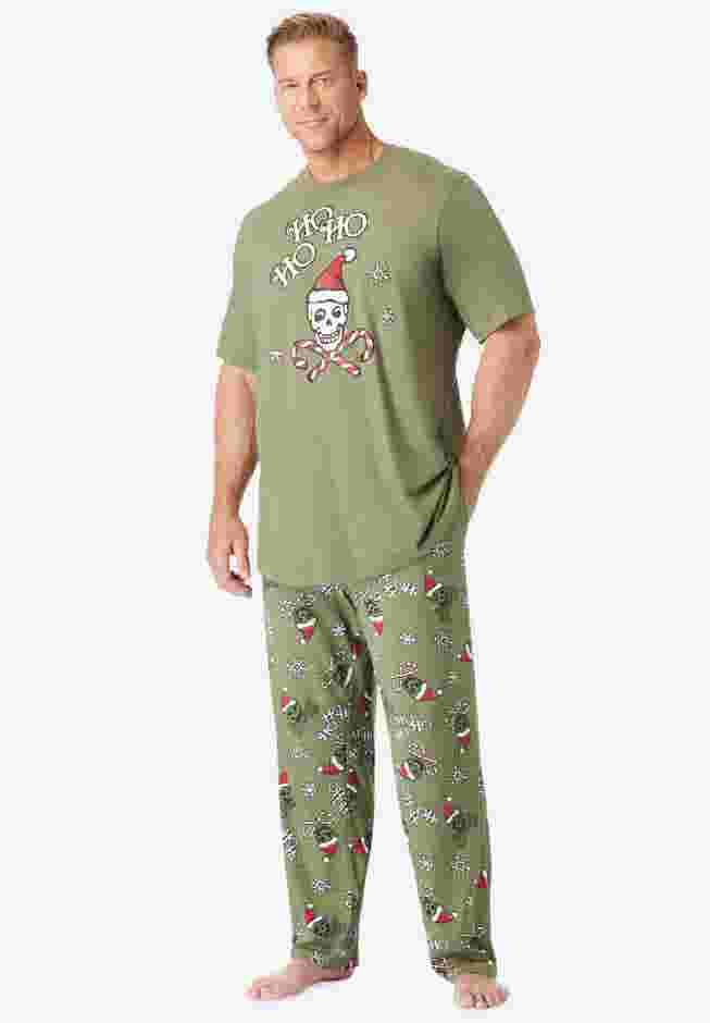 Lightweight Cotton Novelty PJ Set image number 0