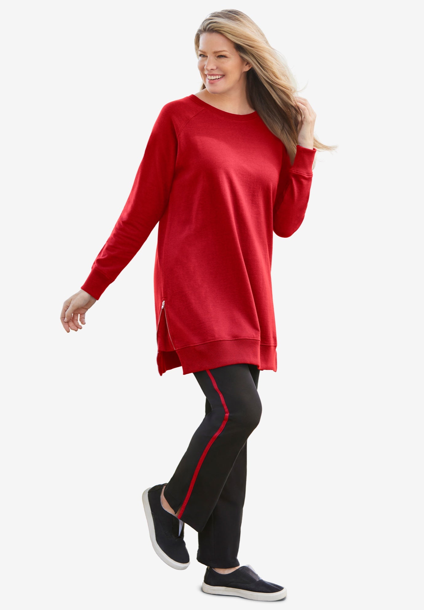 Side Zip Sweatshirt image number 5