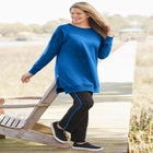 Side Zip Sweatshirt image number null