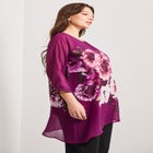 Printed Asymmetric Blouse image number null