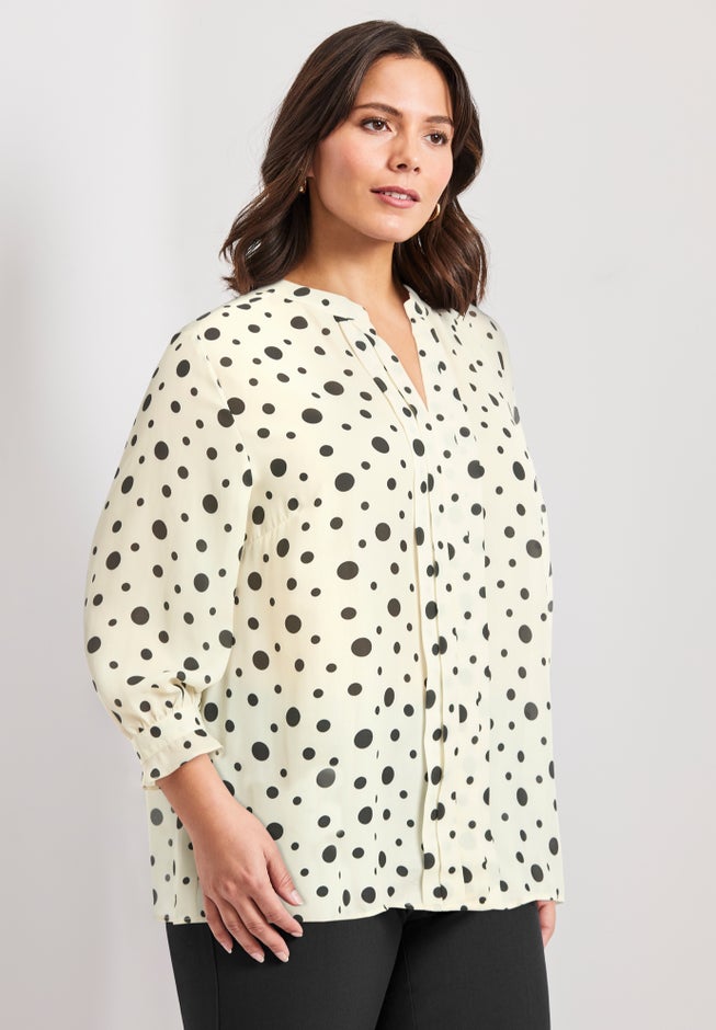 Pintuck Popover Top image number 2