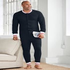 Waffle Thermal Onesie Suit image number null