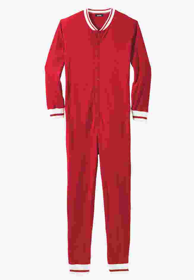 Waffle Thermal Onesie Suit image number 0