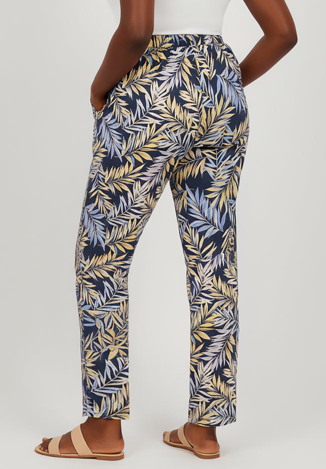 Straight Leg Linen Pant image number 1