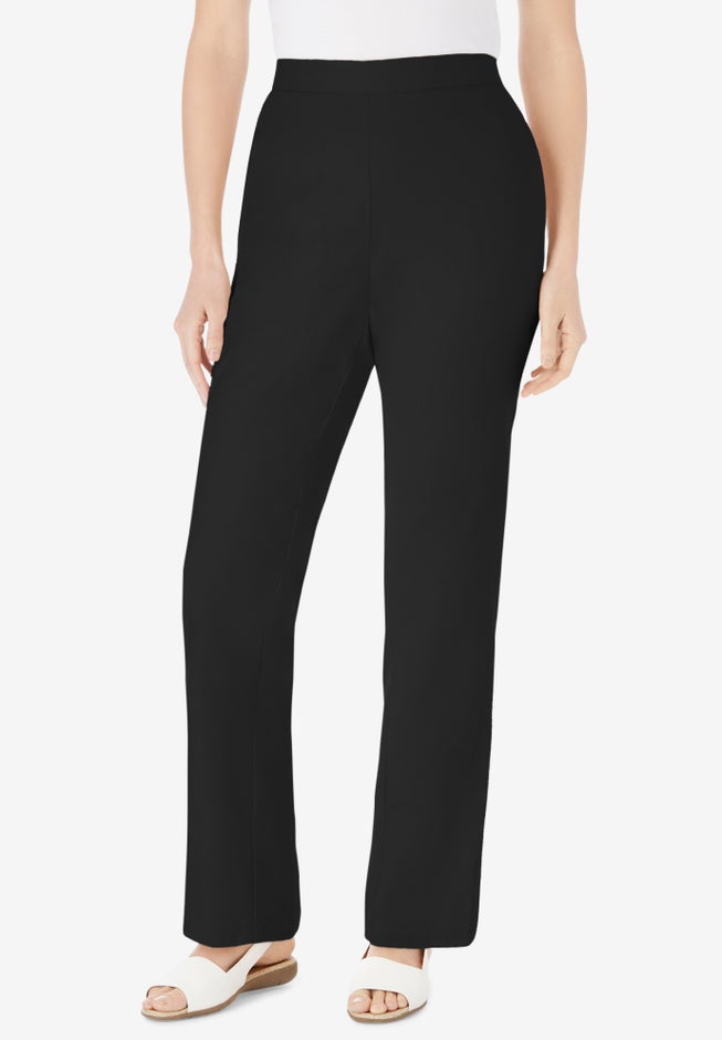 Straight Leg Linen Pant image number 0