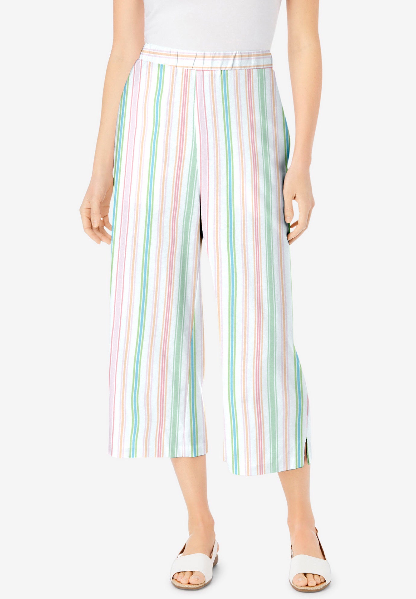 Linen Capri image number 0