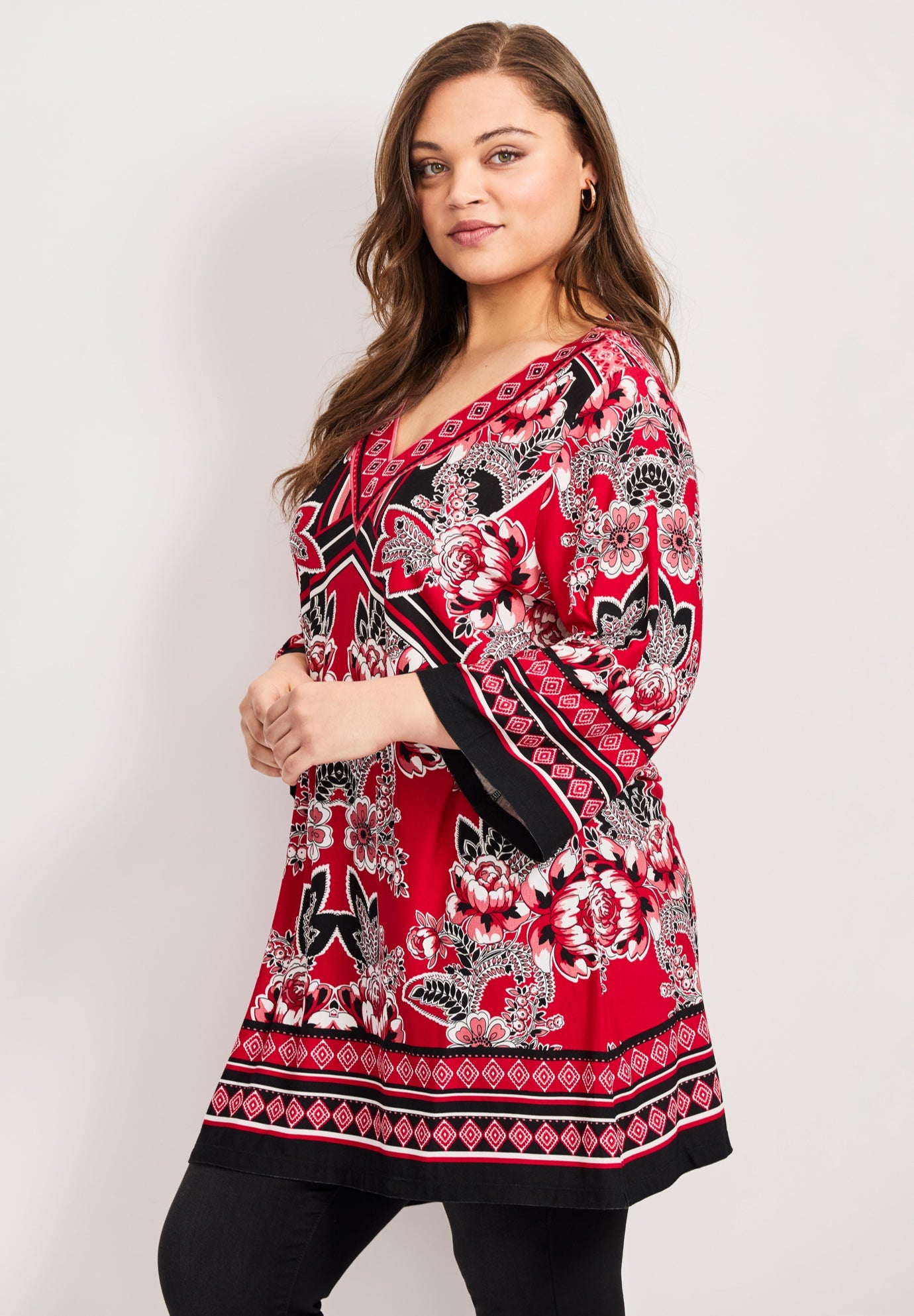 Scarf Print Tunic image number 2