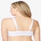 Embroidered Front-Close Underwire Bra image number null