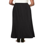 Stretch Knit Maxi Skirt image number null