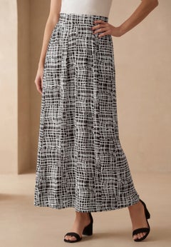 Stretch Knit Maxi Skirt