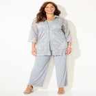 3-Piece Lace Pant Set image number null