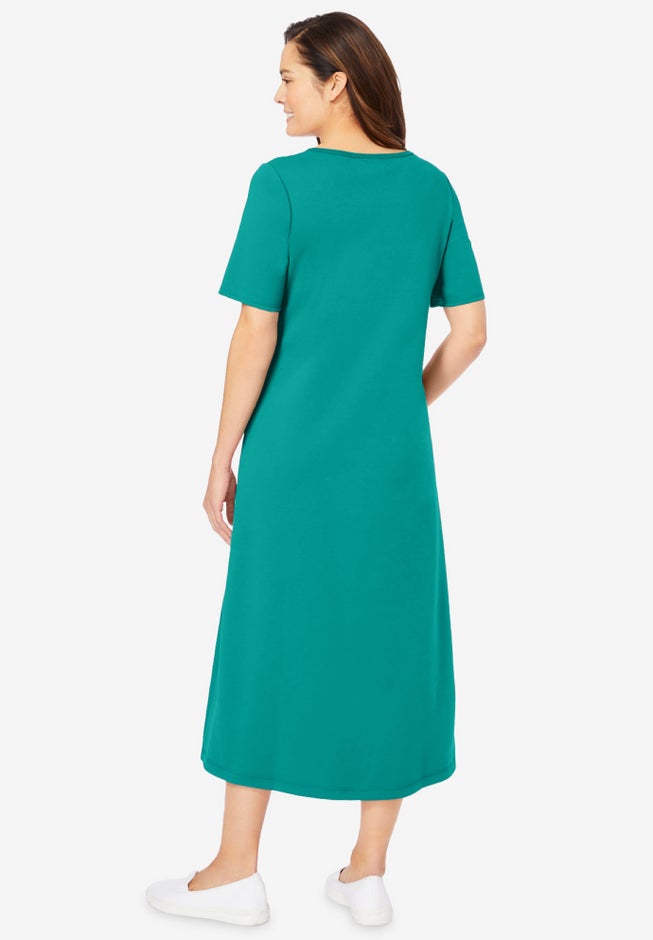 Layered Knit Empire Dress image number 1