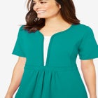 Layered Knit Empire Dress image number null