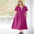 Layered Knit Empire Dress image number 0
