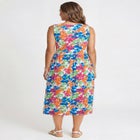 Sleeveless Button Front Dress image number null