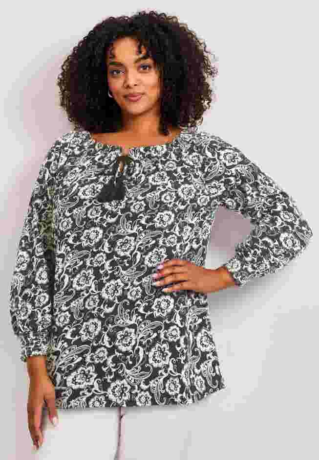 Ombre Print Top image number 0