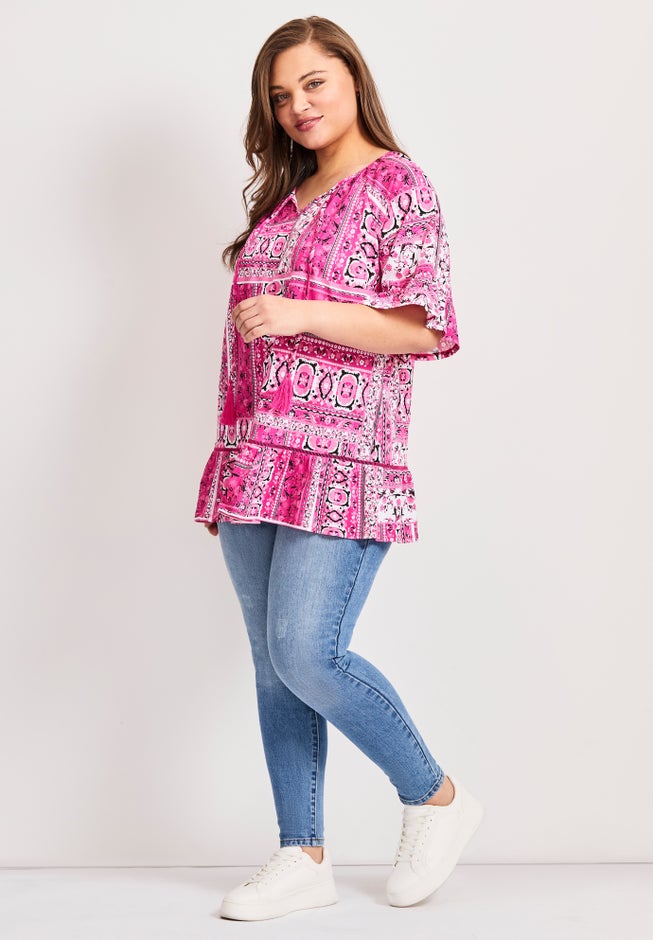 Flutter Sleeve Top image number 2