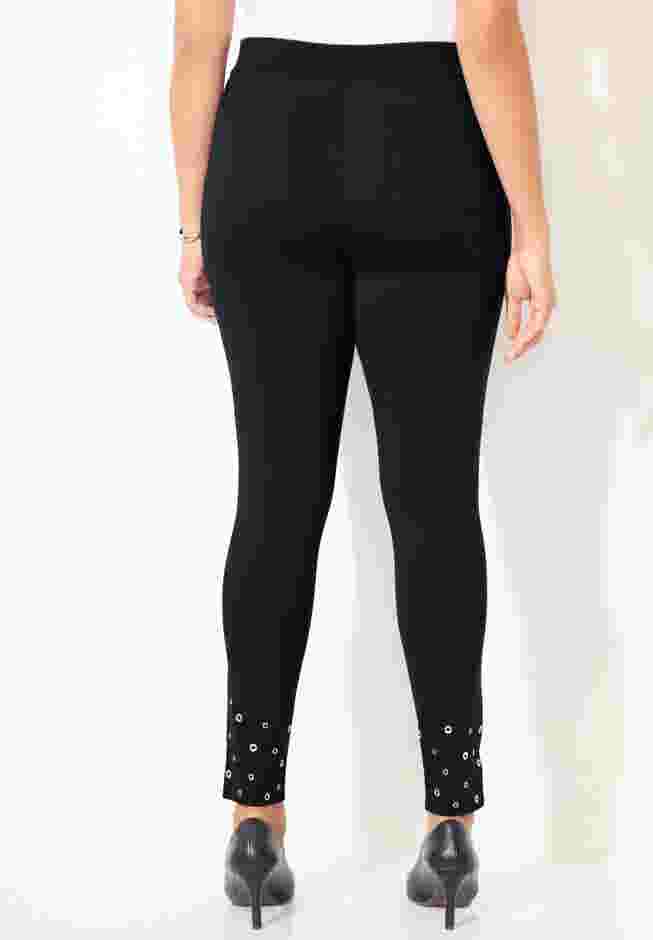 Black Label Grommet Ponte Pant image number 1
