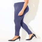 Black Label Grommet Ponte Pant image number 2