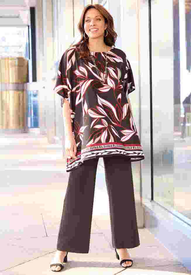 Ponte Wide Leg Pant image number 0