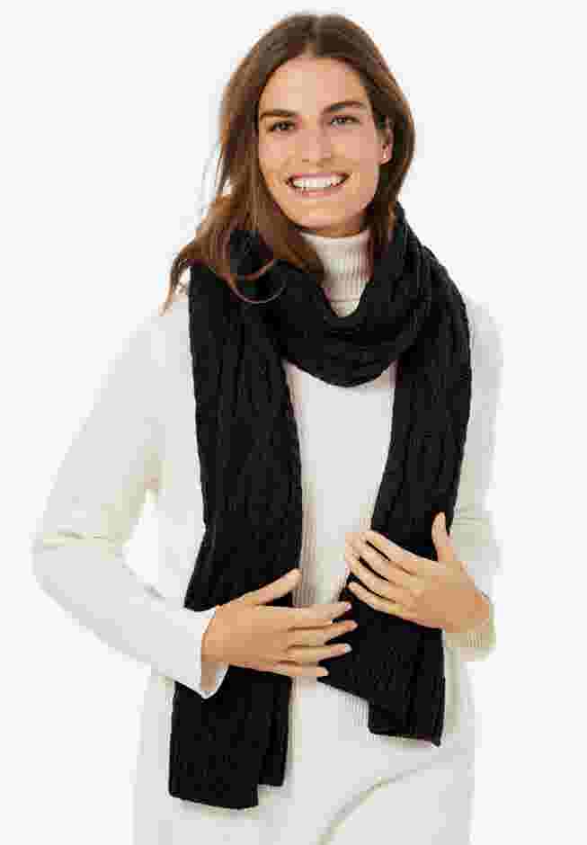 Cable Knit Scarf image number 0