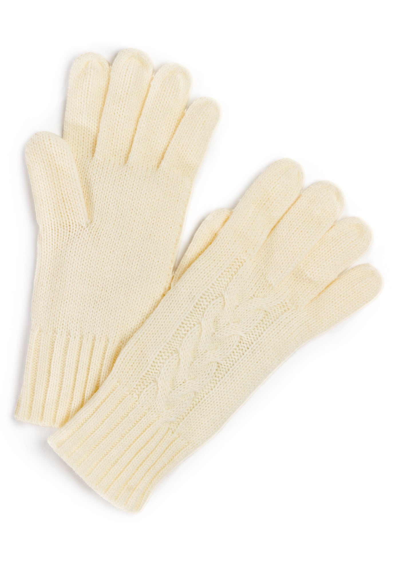 Cable-Knit Gloves image number 0