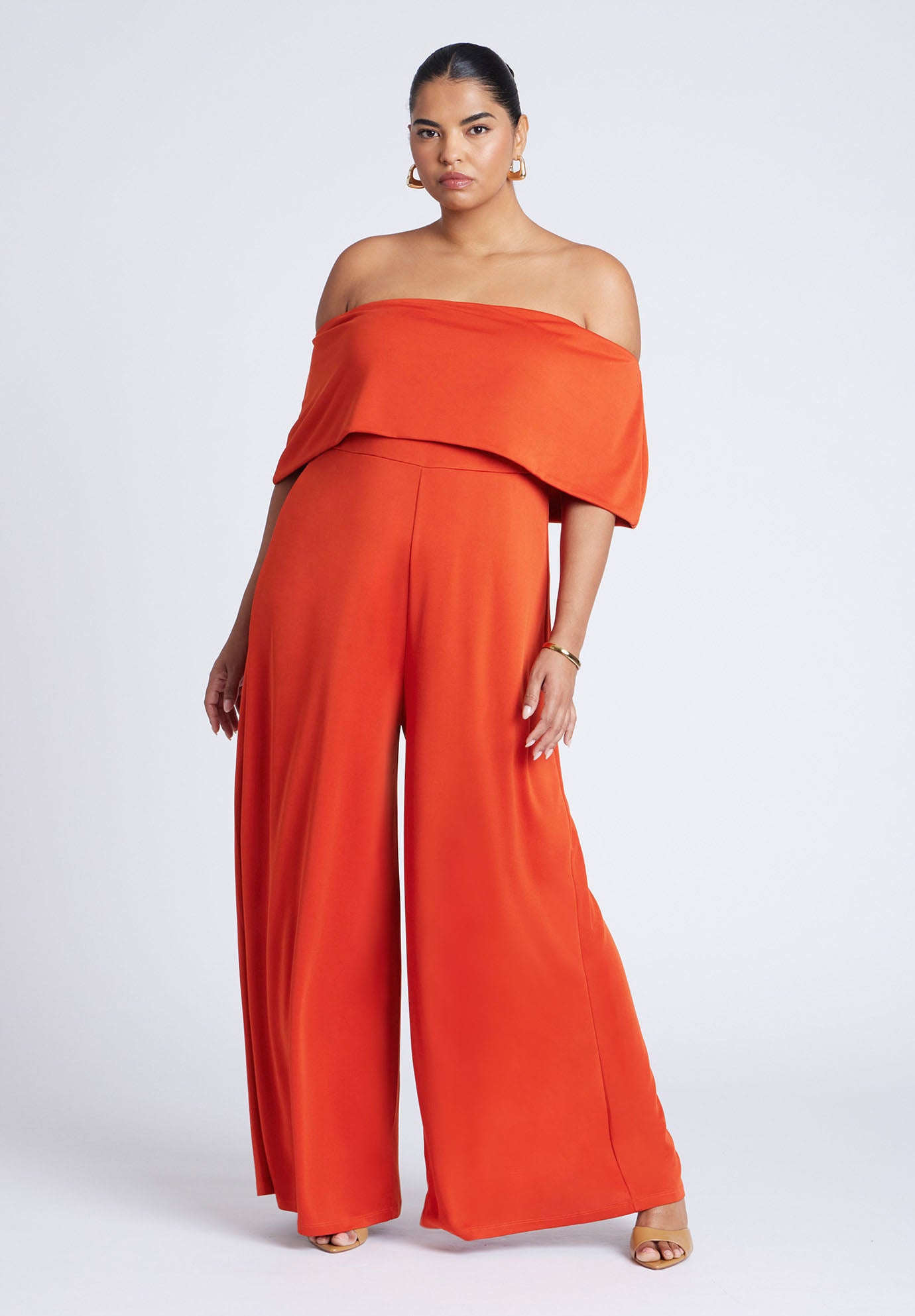 Off Shoulder Jumpsuit image number 1